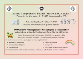 Progetto Risorgimento tecnologico